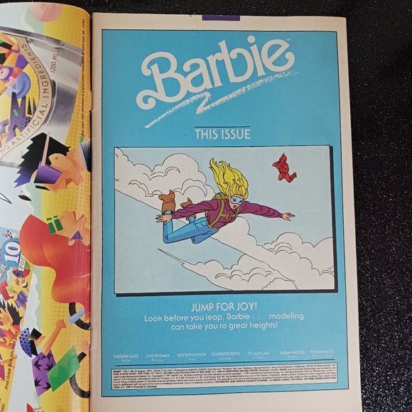 Vintage Barbie Comic Book, Vol. 1. No. 8. August 1991. - Picture 3 of 5